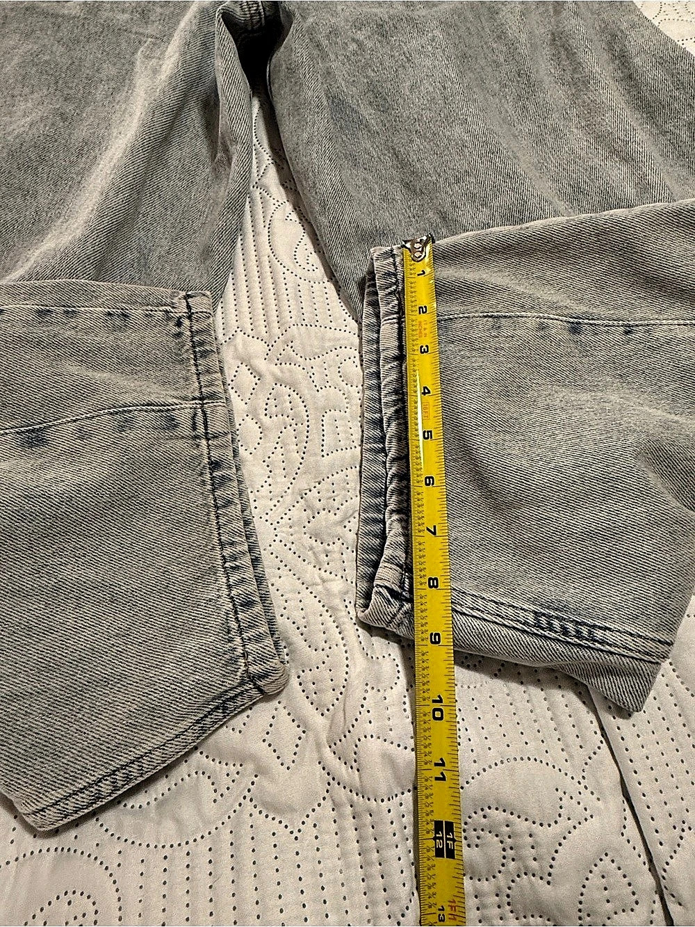 Marine Layer Women’s Ella Barrel Leg Pant Size Small Light Wash - Picture 13 of 13